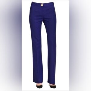 Kate Spade Blue Wool Trousers
